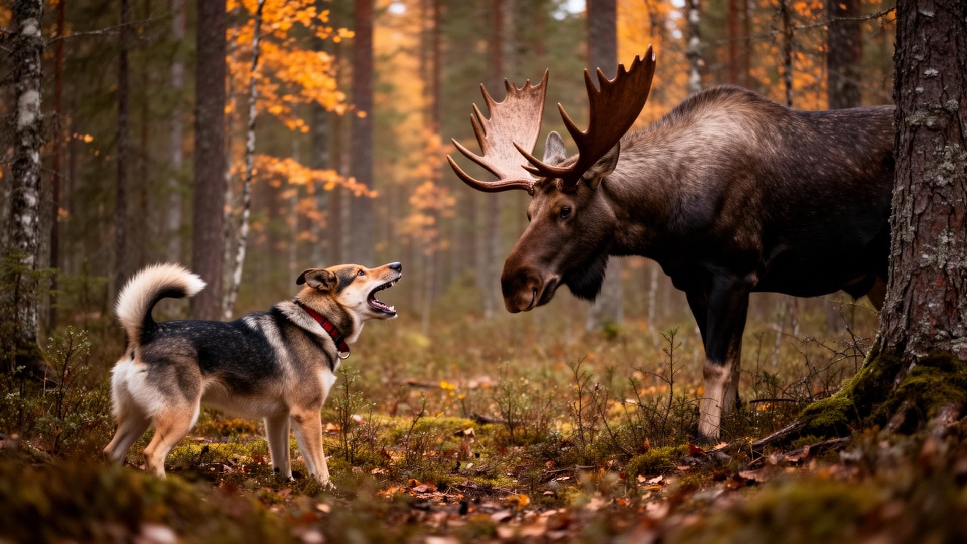 Jakt med ställande hund