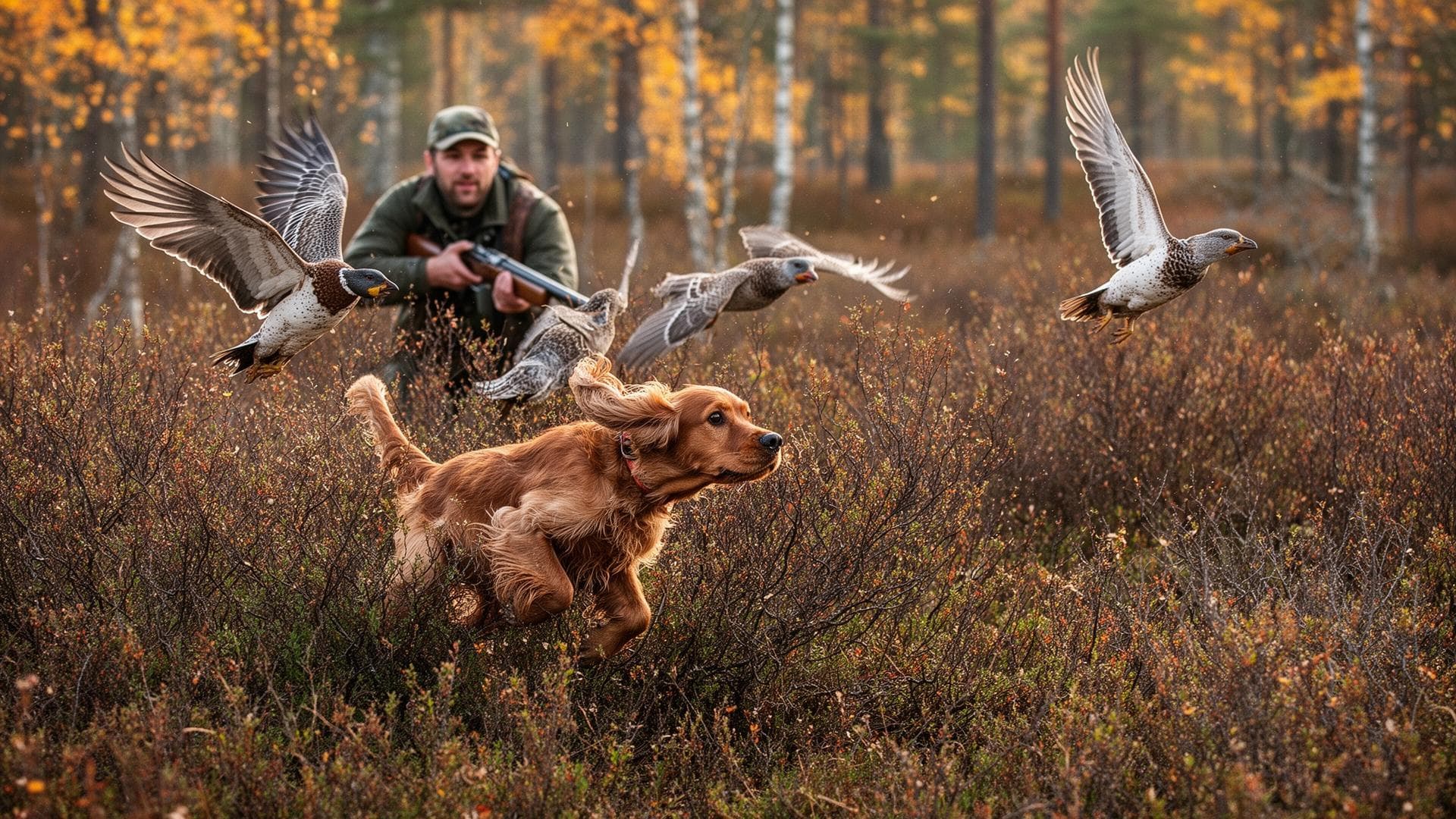 Jakt med stötande hund