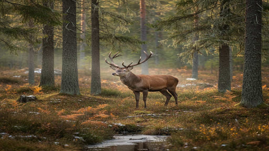 Kronhjortens biologi fördjupning