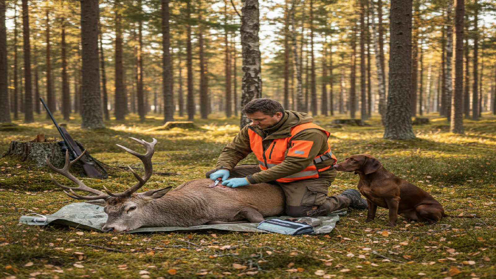 Vilthantering efter skottet