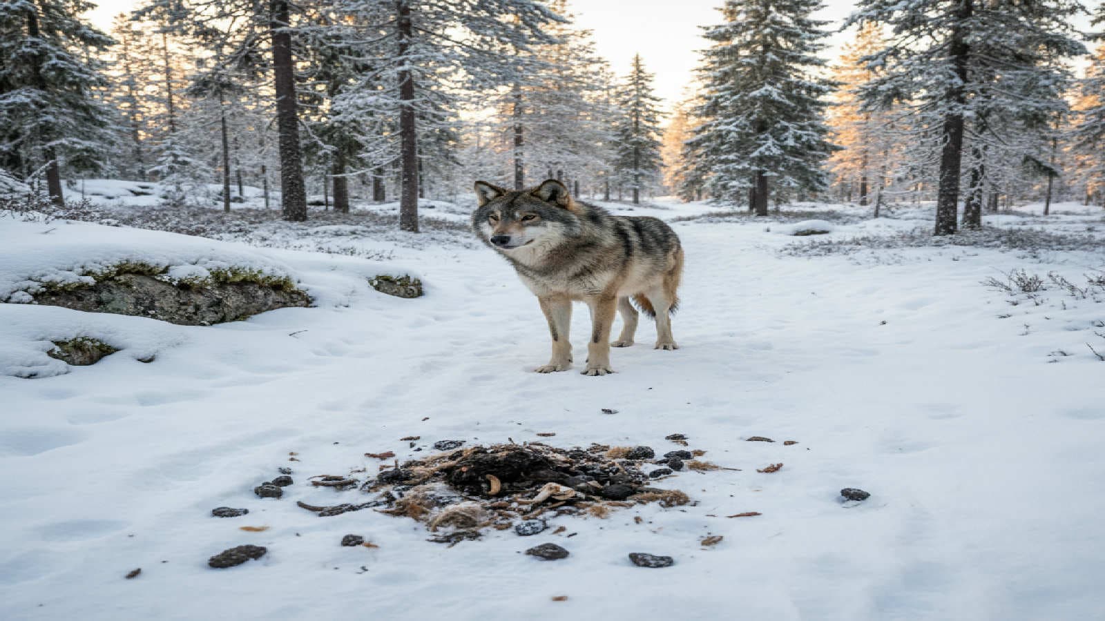 Däggdjurens spår och spillning